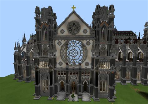 Image result for Large Minecraft Cathedral Tutorial
