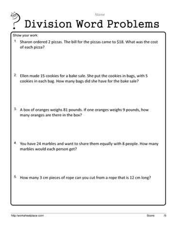Image result for Solving Word Problems Involving Division of Whole Numbers