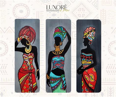 Luxoré African Bookmark Set | Cultural Charm Trio Handmade