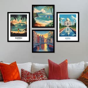 KOTART City View Wall Art Painting | Modern Wall Frames For Home Décor ...