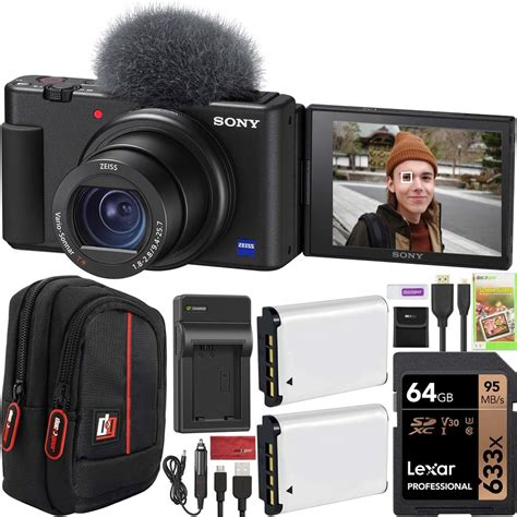 Buy Sony ZV-1 Compact Digital Vlogging 4K HDR Video Camera for Content ...