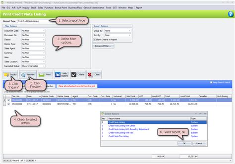 Image result for AutoCount Credit Note