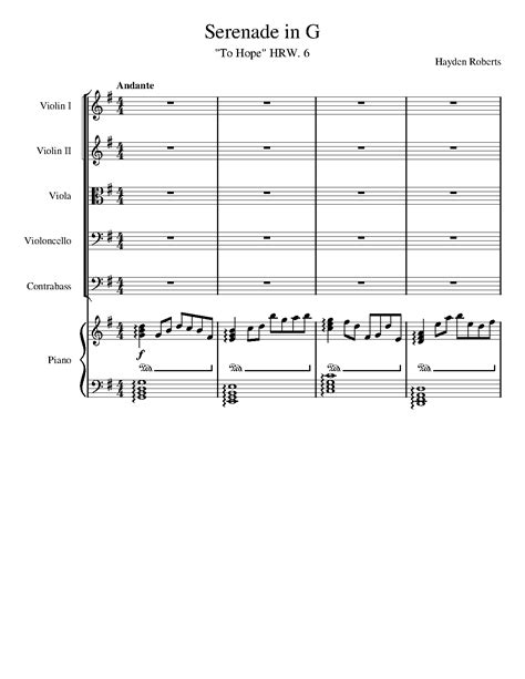 Serenade in G major (Roberts, Hayden) - IMSLP
