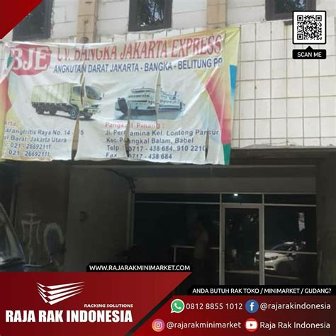 Rak Minimarket Tipe RR-15, Pangkal Pinang