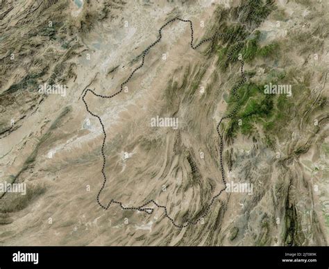Paktika, province of Afghanistan. High resolution satellite map Stock Photo - Alamy