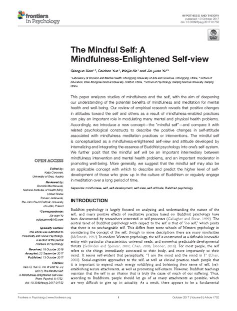 Fpsyg-08-01752 - Research paper - HYPOTHESIS AND THEORY published: 13 ...