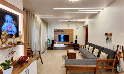 3 bedroom 1,800 sqft interior design by G’Factree Architects And ...