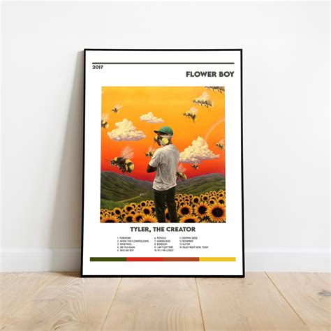 Tyler the Creator Flower Boy Album Cover Print Poster Digital Download ...