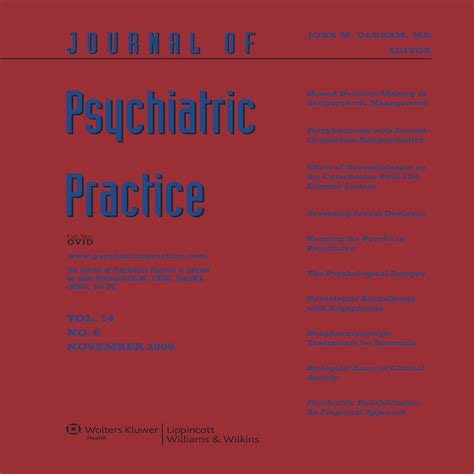 Journal of Psychiatric Practice®
