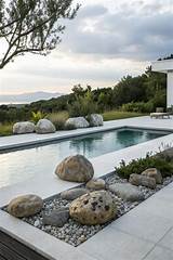 16+ Stunning Rock Landscaping Ideas Around Pools