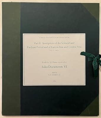 Corpus Inscriptionum Iranicarum: Inscriptions of the Seleucid and ...