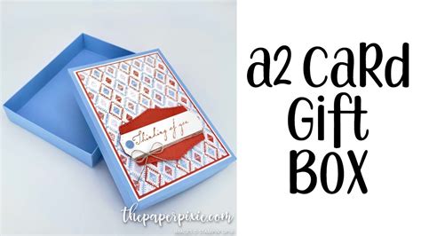 Image result for A2 Card Box Tutorial