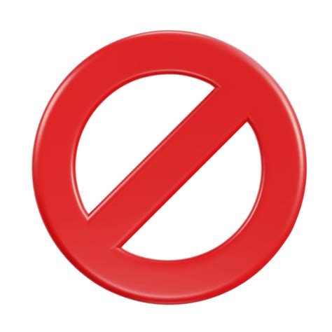 Ban Sign PNGs for Free Download