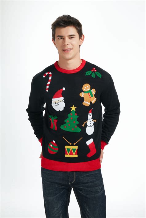 Unisex Ugly Christmas Sweater- Slay All Day in Santa’s Hideous Holiday ...