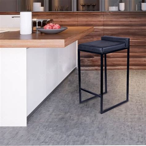 MY - RV DECOR 24010 Lavish Bar Stool Counter high Stool with Leather ...