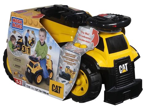Buy Megabloks Cat 3-in-1 Ride on Truck Online at Low Prices in India ...