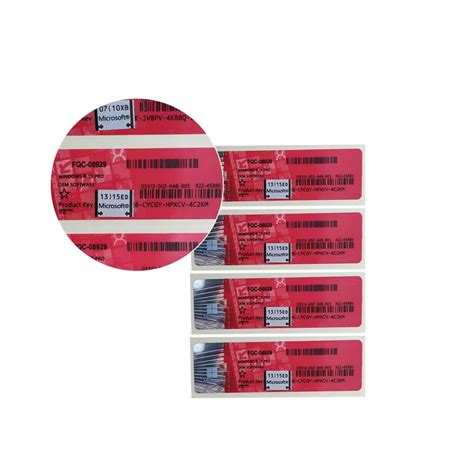 Genuine Licence Windows 11 Home Oem Coa Sliver Sticker Global Online Activation Lifetime ...