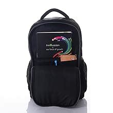 Buy FLYIT WITH THE IMAGE OF KITE Unisex Synthetic Backpack (Black) at ...