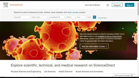 Image result for ScienceDirect Advanced Search