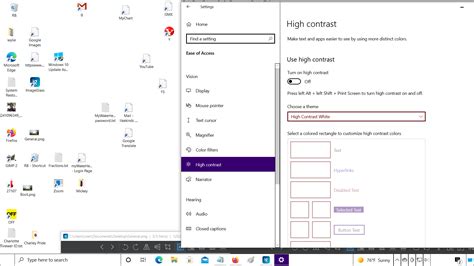 How to Off High Contrast 的图像结果