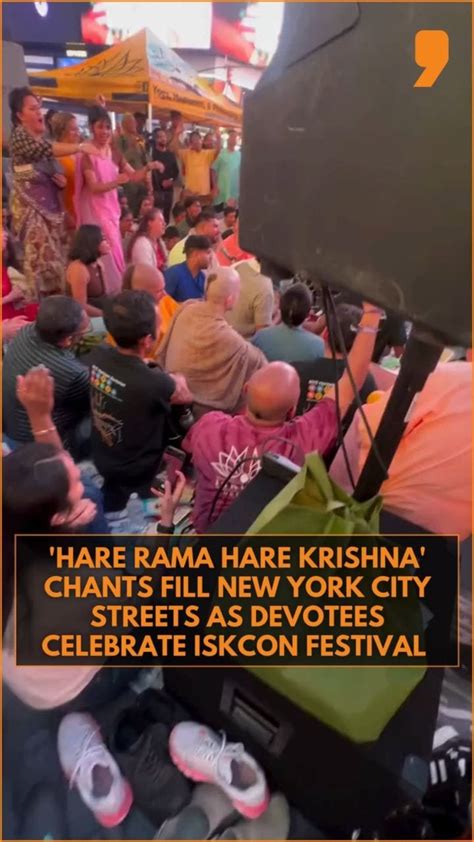 Chants of 'Hare Rama Hare Krishna' fill streets of New York City | News ...