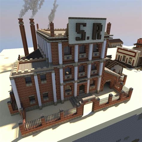 Minecraft Old Factory Build 的图像结果