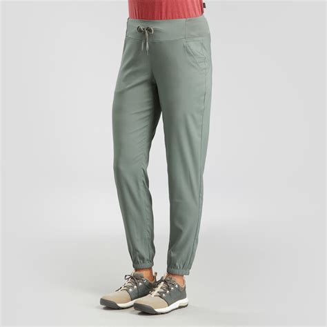 Buy Women's Khakhi Hiking Pants NH100 Online | Decathlon