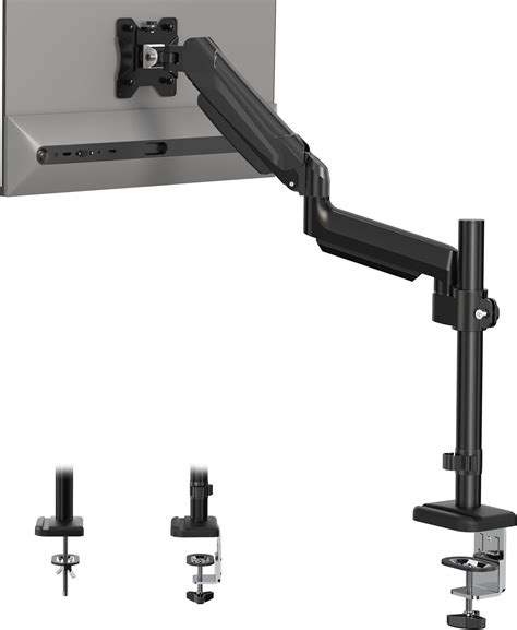 BONTEC Single Monitor Arm Desk Mount for 13-34 Inch Screens, Adjustable ...