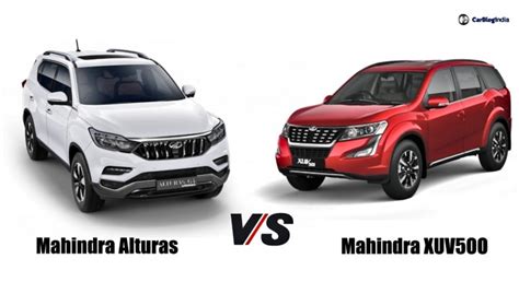 Mahindra Alturas Vs Mahindra XUV 500- Detailed Specification Comparison ...