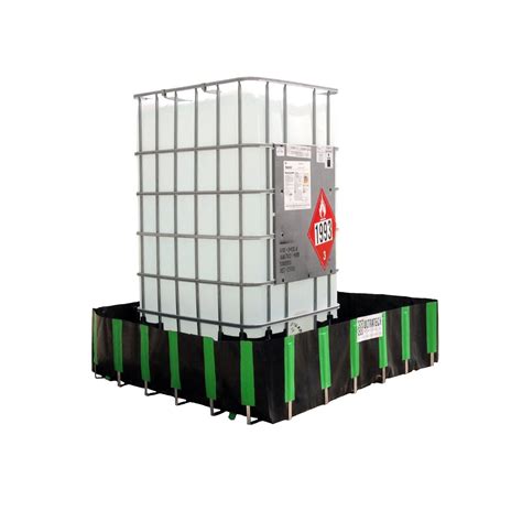 UltraTech 144" X 144" X 12" Ultra-Containment Black Copolymer 2000 Berm ...