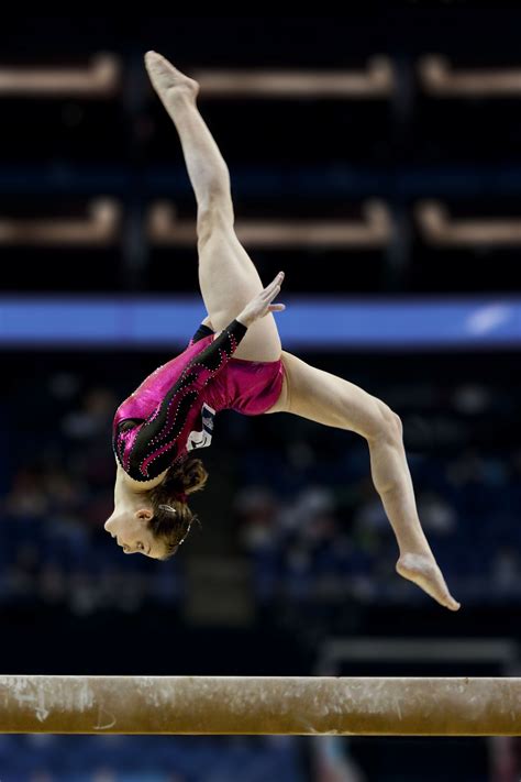 Gymnastics Beam Wallpaper