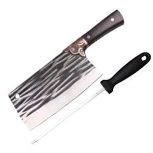 Buy Machado Forging Serbian Chef Knife Set - 12" Full Tang High Carbon ...