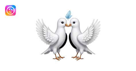 doves in love emoji | AI Emoji Generator