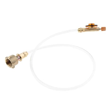 SDR Outdoor Camping Gas Stove Valve Adapter Propane Refill Flat/Long ...