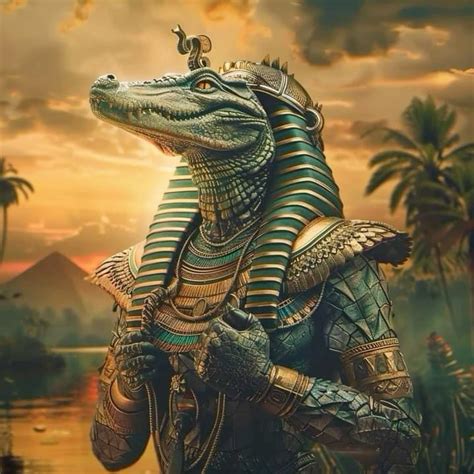 Sobek, known as the Crocodile God of the Stars holds a unique place in ...