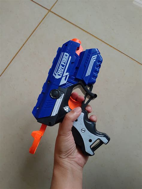 NHR Blaze Storm Manual Soft Bullet Gun Toy with 10 Safe Soft Foam ...