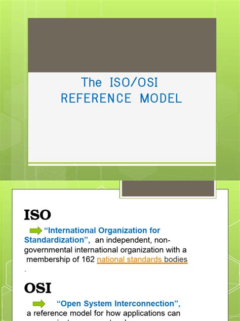 ISO Reference Model 的图像结果
