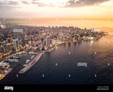 Aerial view of beirut hi-res stock photography and images - Alamy