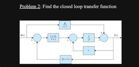 Image result for Closed Loop Transfer Function Question