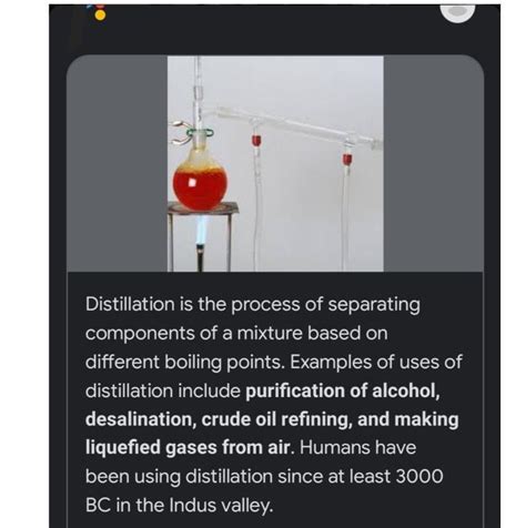 definition and example of method of distillation - Brainly.in