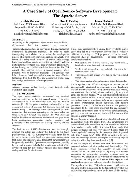 Image result for Case Study of Open Source Software