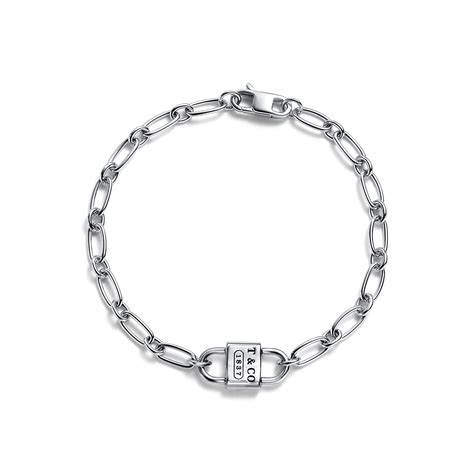 Tiffany 1837™ Small Double Lock Bracelet in Sterling Silver | Tiffany & Co. CA