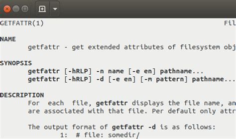 File Attributes Linux 的图像结果