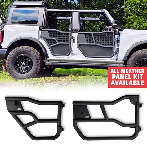 2021+ Ford Bronco Alpha Aluminum Full Tube Doors | EZ4X4 – EZ4x4