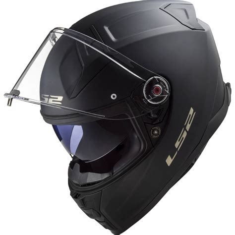 LS2 Vector II Solid Matt Black Crash Helmet Available from Farkham Hall ...