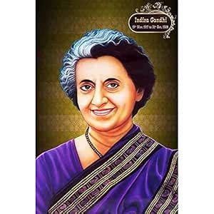 pnf Poster And Frames Art Print Of Indira Gandhi Wall Poster | For ...