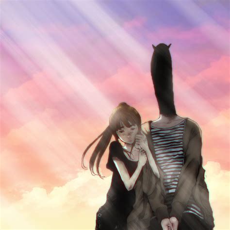 punpun and aiko colored by me : r/OyasumiPunpun