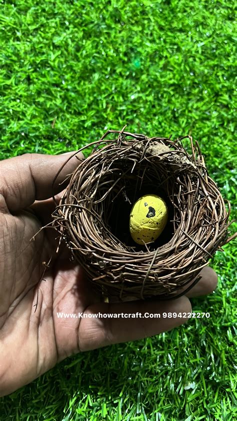 Natural wooden nest – KnowHowArtCraft