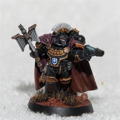 My final Ultramarines character model painted during quarantine a Ultramarines 6th Company ...