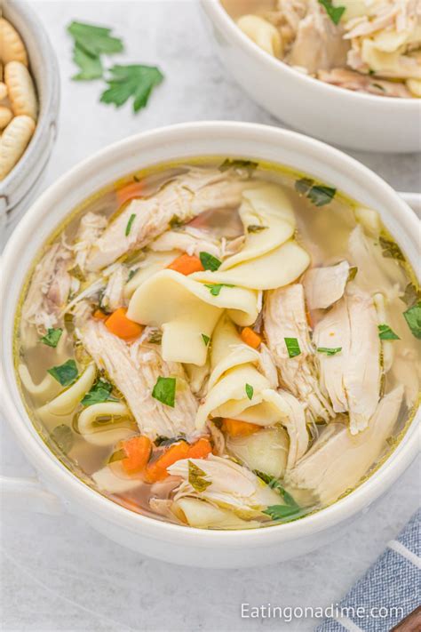 Chick Fil A Chicken Noodle Soup Recipe - Eating on a Dime